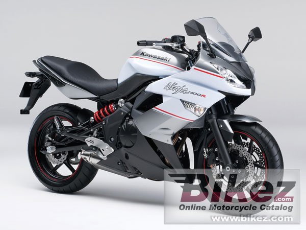 Big Kawasaki ninja 400r special edition picture and wallpaper from Bikez.com